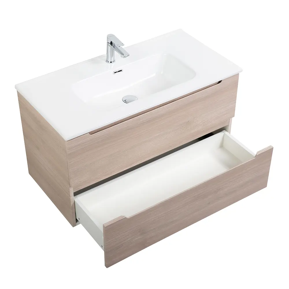 Фото 2 Тумба под раковину подвесная Belbagno ETNA-800-2C-SO-RG-P 80см цвет дуб Фото 2 Тумба под раковину подвесная Belbagno ETNA-800-2C-SO-RG-P 80см цвет дуб