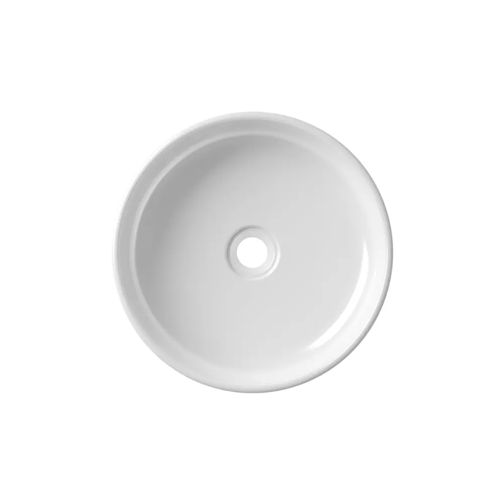 Фото 2 Накладная раковина Lavinia Boho Bathroom Sink Slim 21520190 фарфор 40 см с донным клапаном и металлическим сифоном Фото 2 Накладная раковина Lavinia Boho Bathroom Sink Slim 21520190 фарфор 40 см с донным клапаном и металлическим сифоном