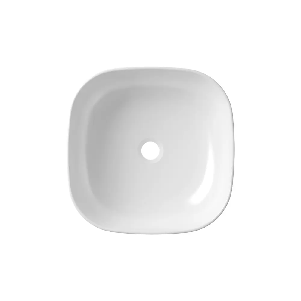 Фото 2 Накладная раковина Lavinia Boho Bathroom Sink Slim 21520250 фарфор 40 см с донным клапаном и металлическим сифоном Фото 2 Накладная раковина Lavinia Boho Bathroom Sink Slim 21520250 фарфор 40 см с донным клапаном и металлическим сифоном