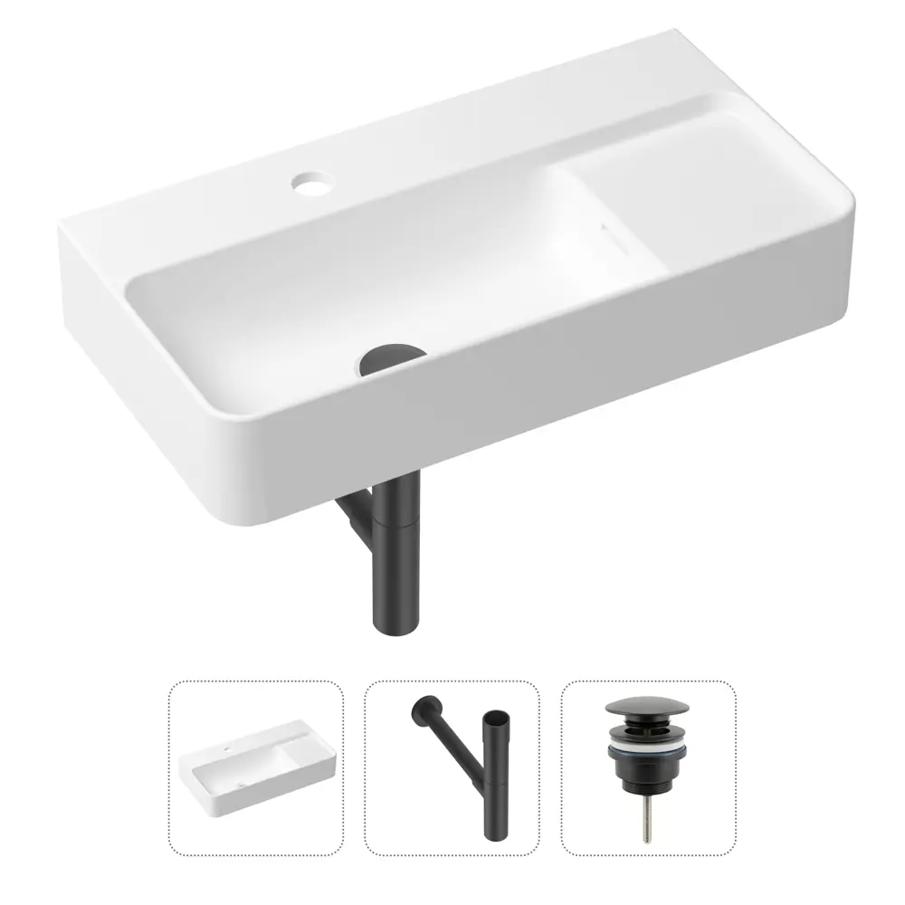 Фото Раковина накладная Lavinia boho bathroom sink Bathroom Sink 21520515 60см цвет черный матовый Фото Раковина накладная Lavinia boho bathroom sink Bathroom Sink 21520515 60см цвет черный матовый