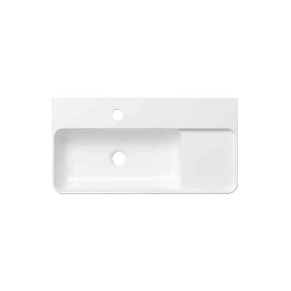 Фото 2 Накладная раковина Lavinia Boho Bathroom Sink Slim 21520527 фарфор 60 см с донным клапаном и металлическим сифоном