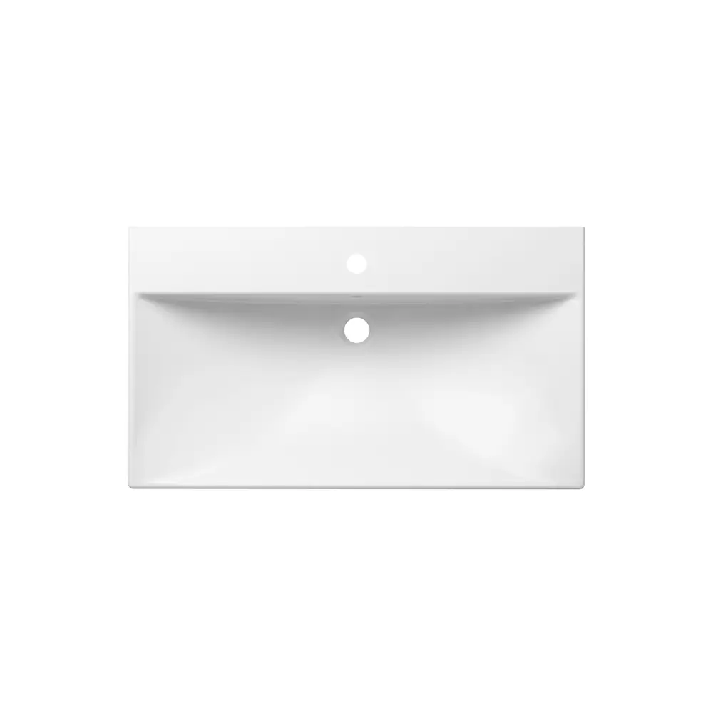 Фото 2 Врезная раковина Lavinia Boho Bathroom Sink 21520632 фарфор 80 см с донным клапаном и металлическим сифоном Фото 2 Врезная раковина Lavinia Boho Bathroom Sink 21520632 фарфор 80 см с донным клапаном и металлическим сифоном