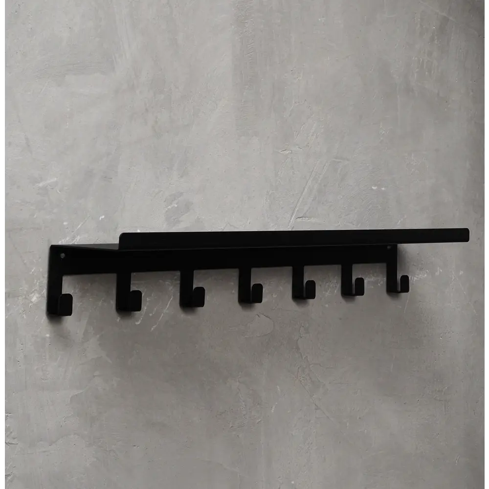 Фото Полка для ванной комнаты ЛОФТ-АРТ 196-28-1 металл 50x12 см Фото Полка для ванной комнаты ЛОФТ-АРТ 196-28-1 металл 50x12 см