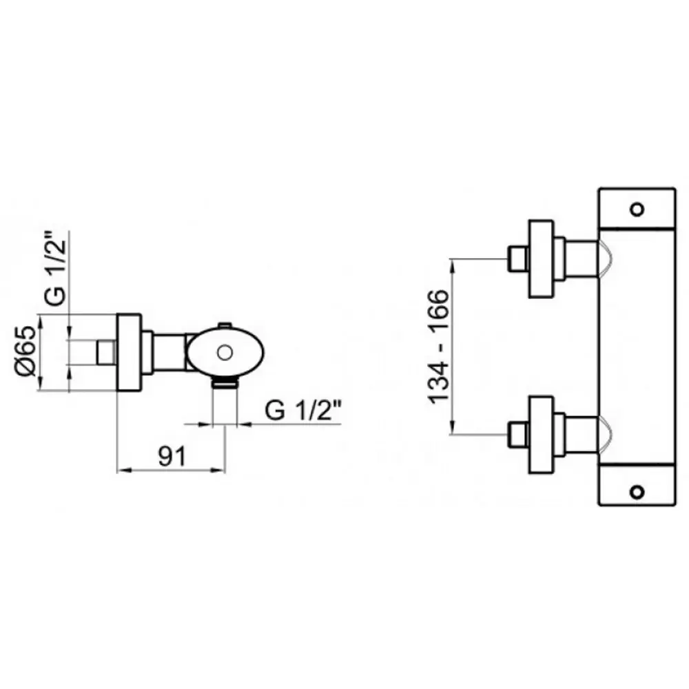 Фото 2 Смеситель для душа Webert Wolo WO980102015 хром 41578 Фото 2 Смеситель для душа Webert Wolo WO980102015 хром 41578