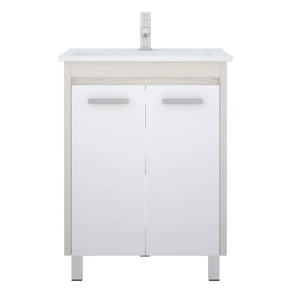 Фото Тумба под раковину напольная Corozo SD-00000319 62см цвет бежевый