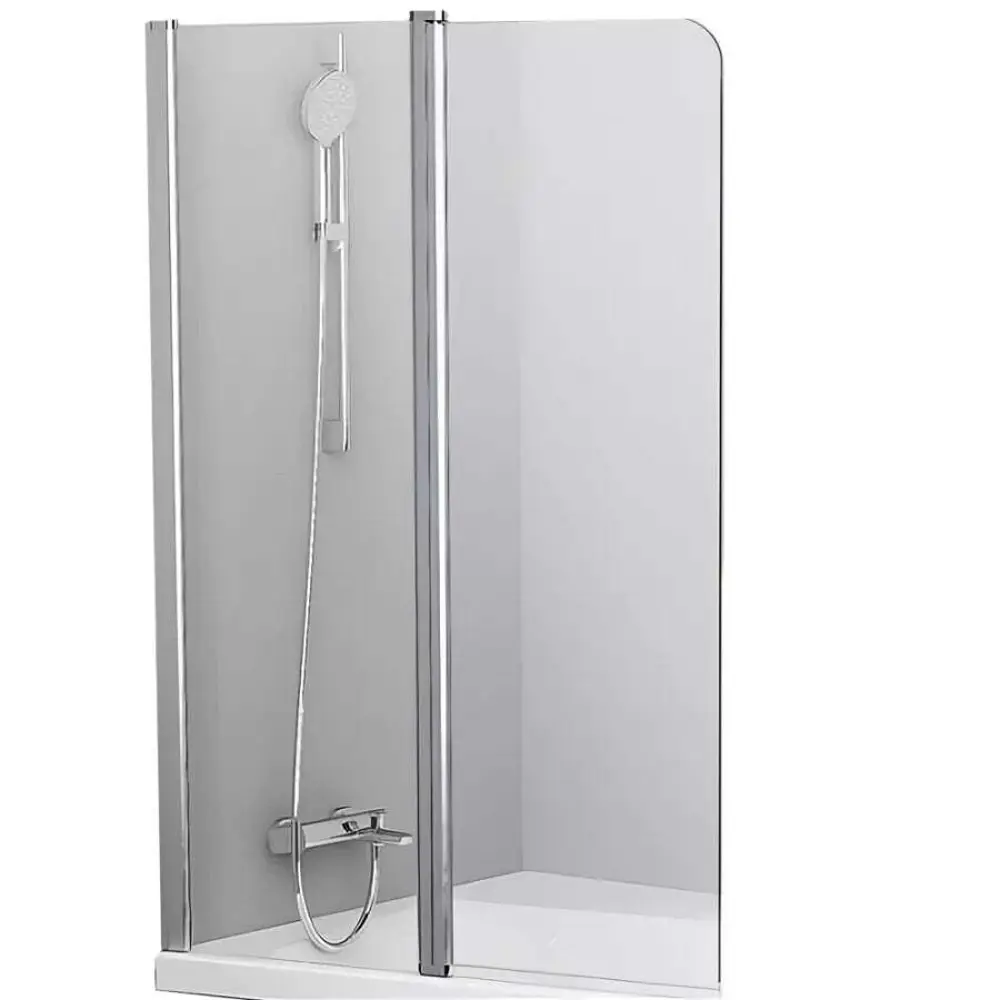 Фото Шторка для ванной комнаты Ravak 10 10CVS2 7QLA0C03Z1 150x99см цвет бесцветный прозрачный Фото Шторка для ванной комнаты Ravak 10 10CVS2 7QLA0C03Z1 150x99см цвет бесцветный прозрачный