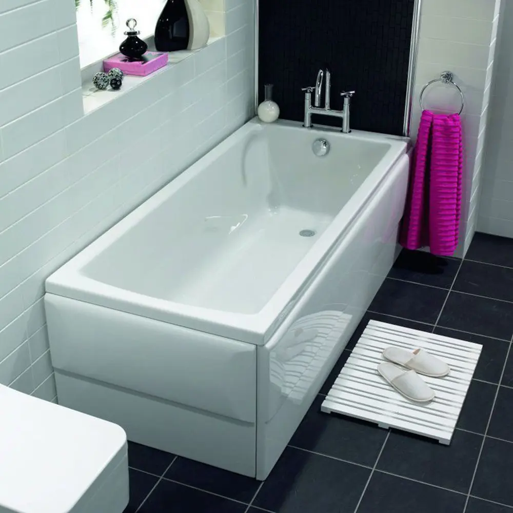 Фото 2 Экран под ванну Vitra 51620001000 75x31см цвет белый Фото 2 Экран под ванну Vitra 51620001000 75x31см цвет белый