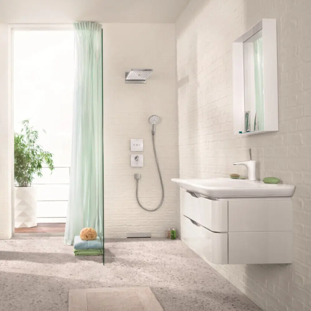 Фото 5 Переключатель потоков Hansgrohe ShowerSelect Trio/Quattro 15764000 цвет хром Фото 5 Переключатель потоков Hansgrohe ShowerSelect Trio/Quattro 15764000 цвет хром