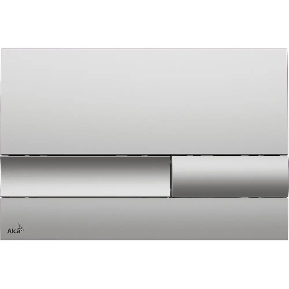 Фото Панель смыва Alcaplast Basic M1732 цвет серый серебристый Фото Панель смыва Alcaplast Basic M1732 цвет серый серебристый