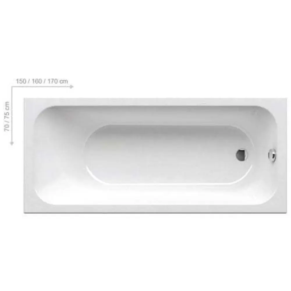 Фото Прямоугольная ванна Ravak Chrome C731000000 акрил 175x90см Фото Прямоугольная ванна Ravak Chrome C731000000 акрил 175x90см