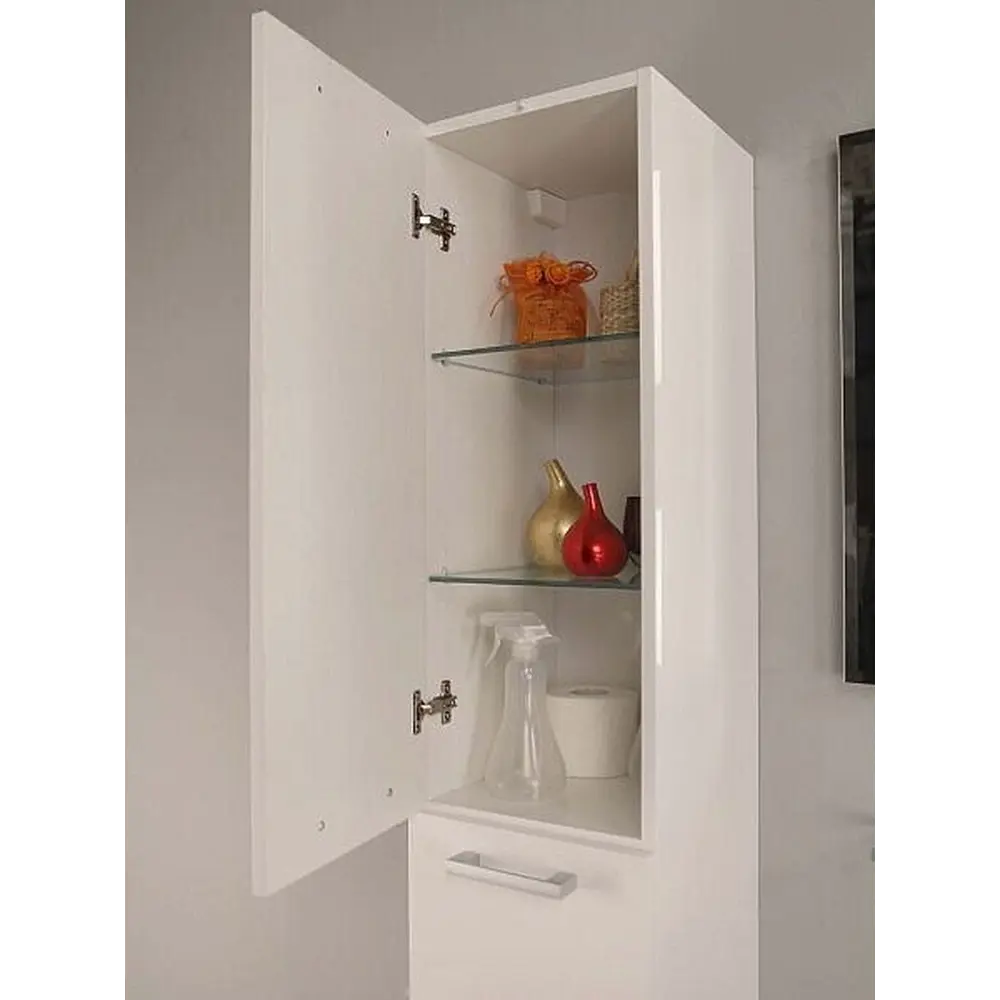 Фото 2 Шкаф-пенал Акватон Мадрид белый 1A129603MA010 Фото 2 Шкаф-пенал Акватон Мадрид белый 1A129603MA010