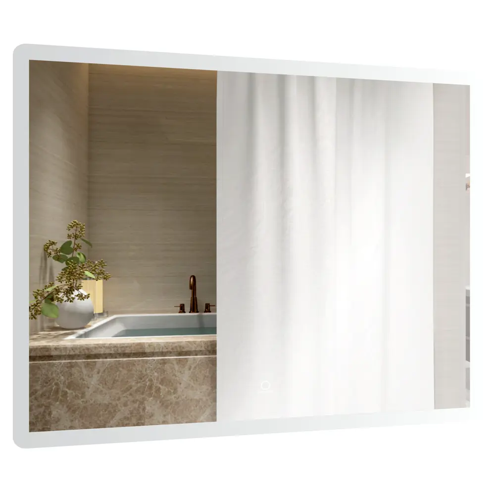 Фото Зеркало для ванной Azario AZ-Z-063CS с подсветкой 120x70см Фото Зеркало для ванной Azario AZ-Z-063CS с подсветкой 120x70см