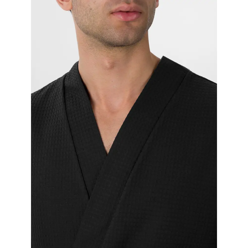 Фото 3 Банный халат Росхалат В-05(27)54-56 размер 54 цвет черный