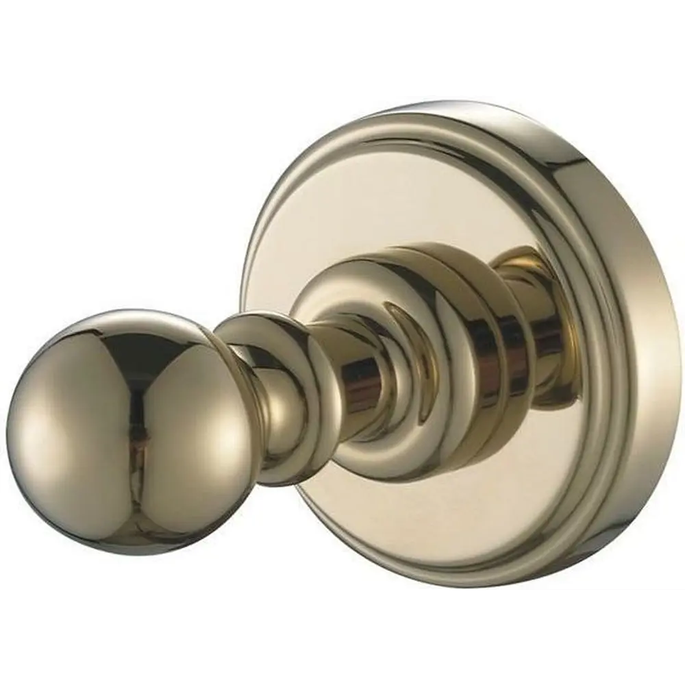 Фото Крючок для ванной Aquanet 00189281 цвет золото 1 шт