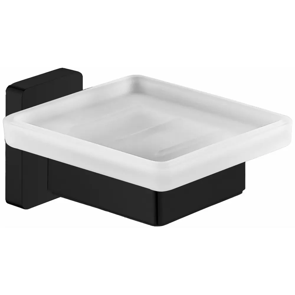 Фото Мыльница Aquanet 00246599 стекло цвет черный Фото Мыльница Aquanet 00246599 стекло цвет черный