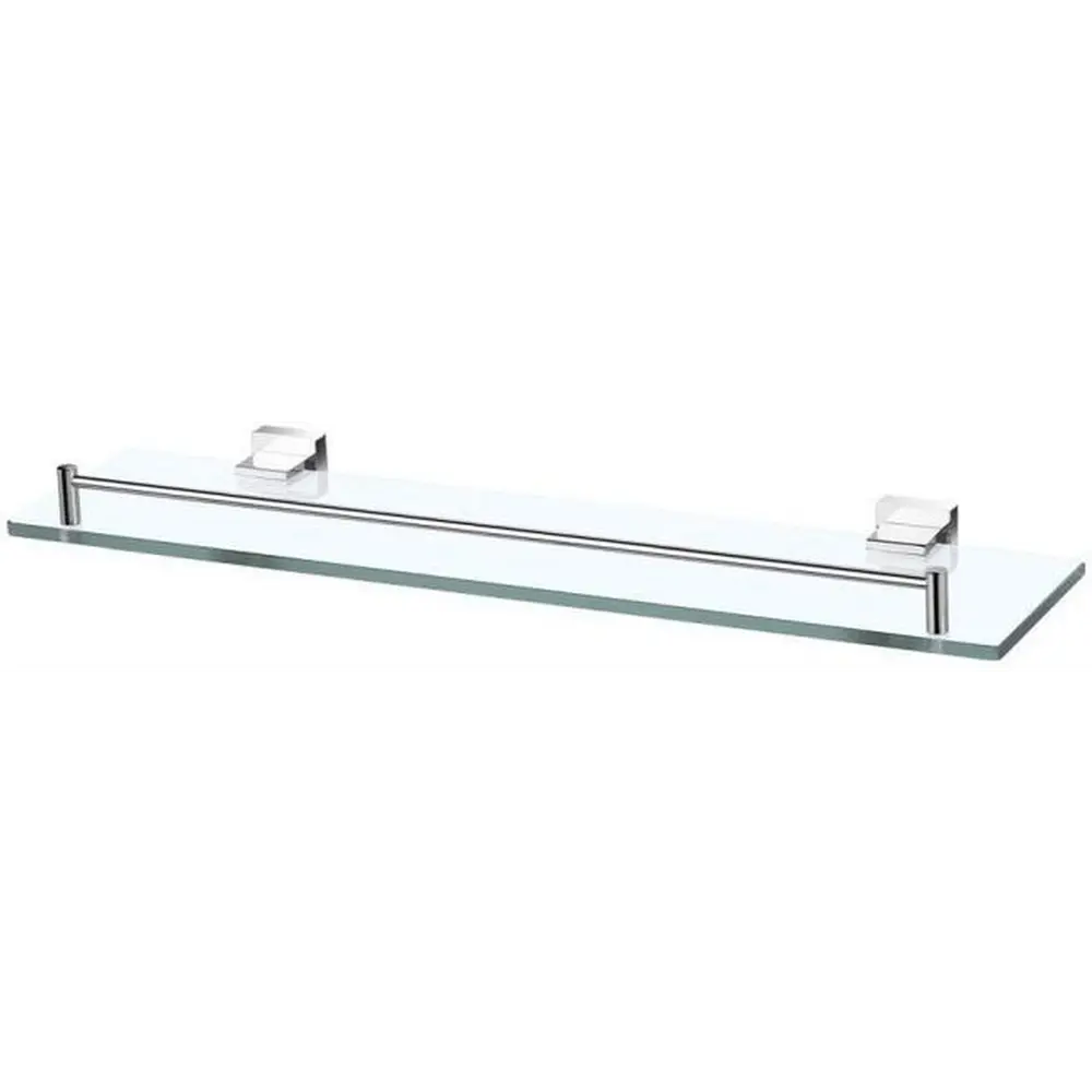 Фото Полка для ванной Aquanet 00189302 латунь цвет хром Фото Полка для ванной Aquanet 00189302 латунь цвет хром