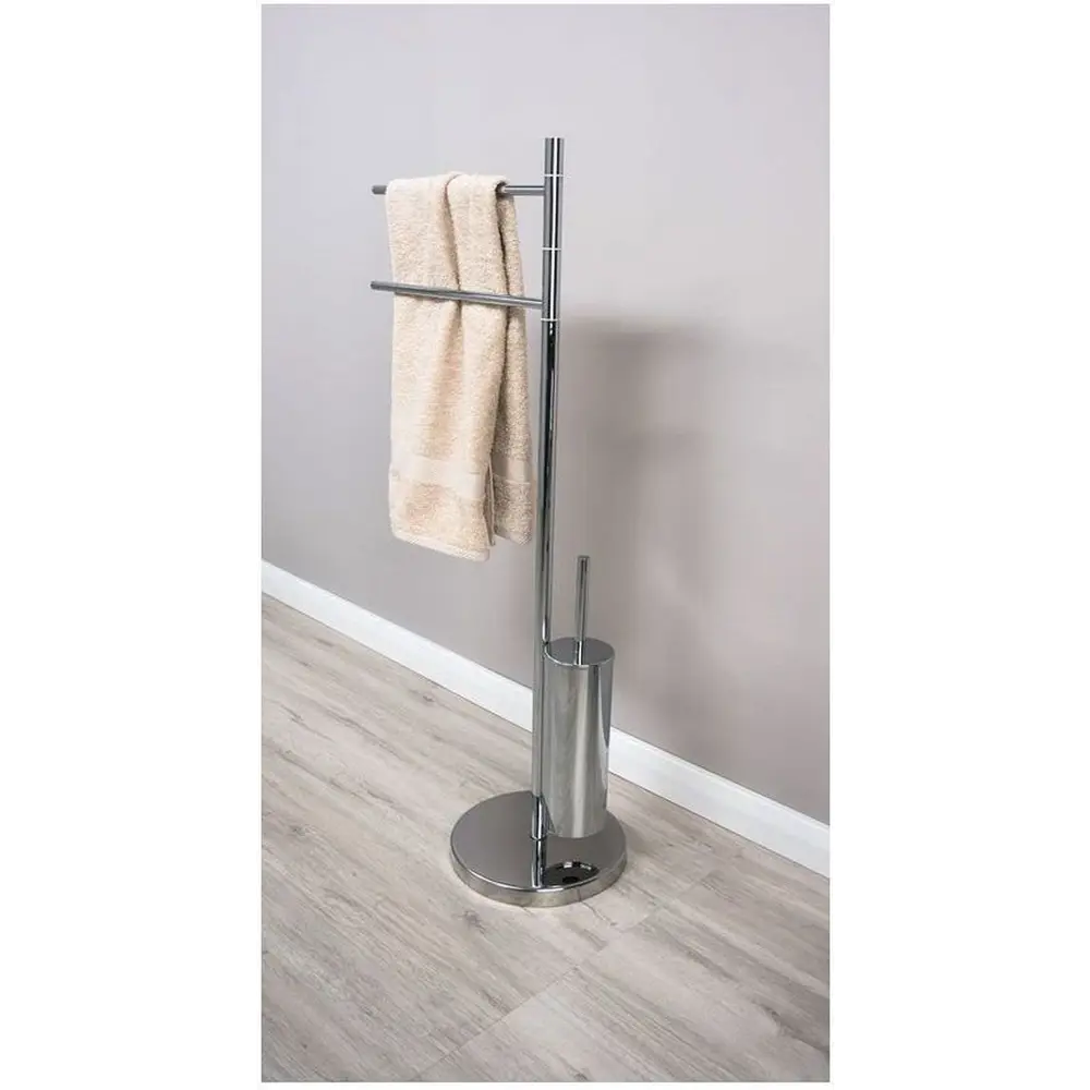 Фото 2 Держатель для полотенец Aquanet 00187086 25см цвет серый Фото 2 Держатель для полотенец Aquanet 00187086 25см цвет серый