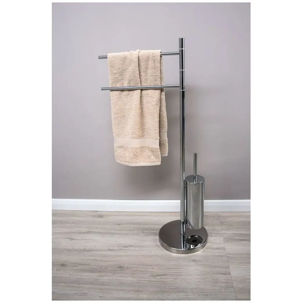 Фото 3 Держатель для полотенец Aquanet 00187086 25см цвет серый Фото 3 Держатель для полотенец Aquanet 00187086 25см цвет серый