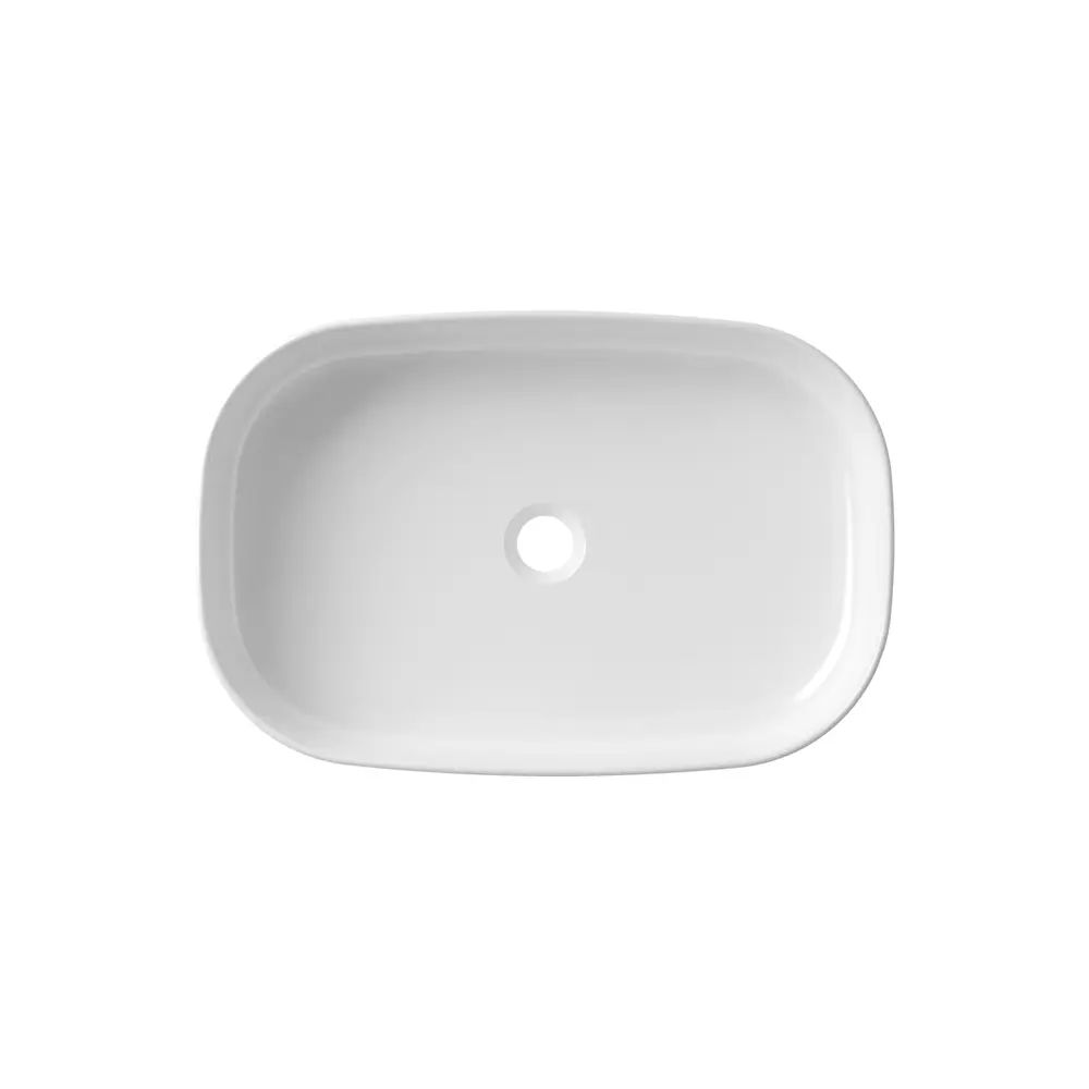 Фото 2 Накладная раковина Lavinia Boho Bathroom Sink Slim 21520799 фарфор 54 см с донным клапаном Фото 2 Накладная раковина Lavinia Boho Bathroom Sink Slim 21520799 фарфор 54 см с донным клапаном