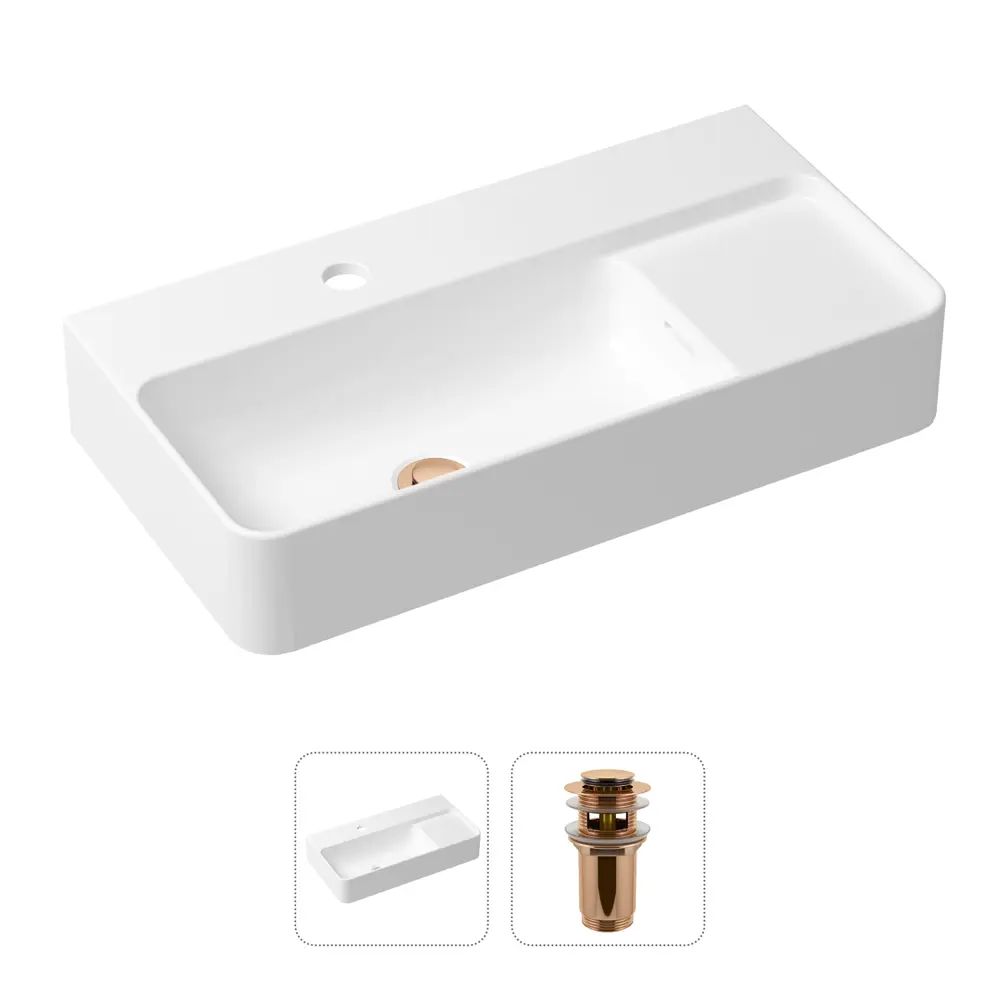 Фото Раковина накладная Lavinia boho bathroom sink 21520884 60см цвет розовое золото Фото Раковина накладная Lavinia boho bathroom sink 21520884 60см цвет розовое золото