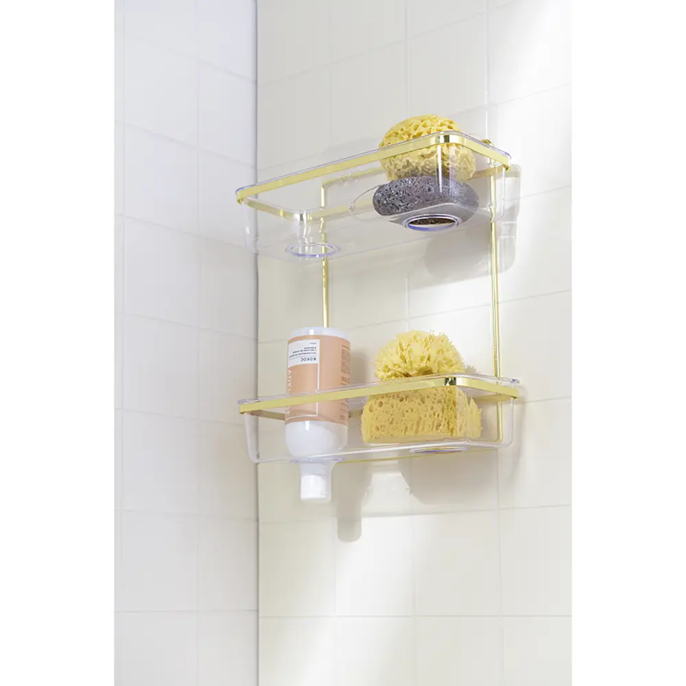 Фото 6 Полка для ванной Bergenson Bjorn Bath HF-SV-TWSH-MT-GLDP-28 прямоугольная 28x12см Фото 6 Полка для ванной Bergenson Bjorn Bath HF-SV-TWSH-MT-GLDP-28 прямоугольная 28x12см