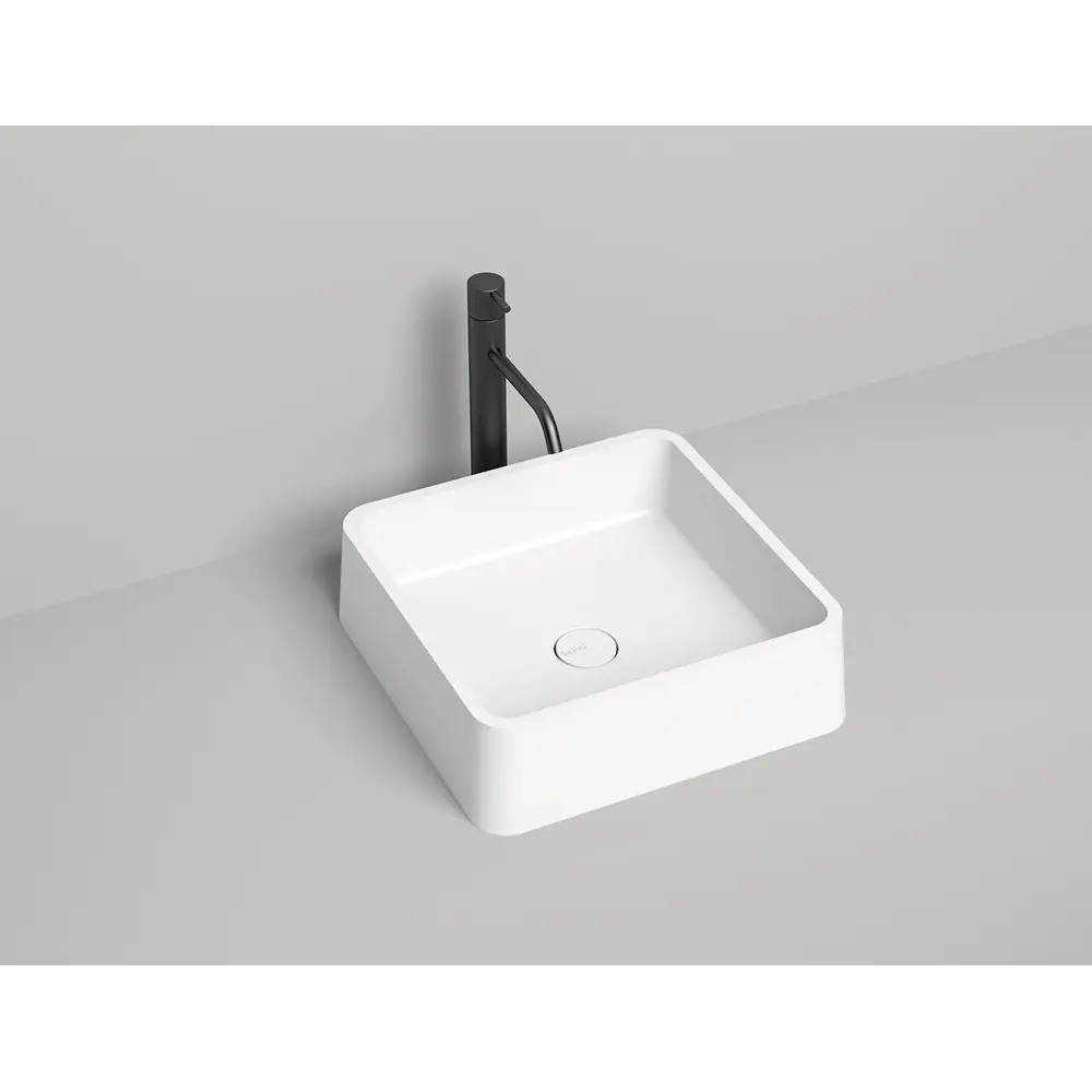 Фото 2 Раковина накладная Salini Gloria 41.5см цвет белый 1102202M Фото 2 Раковина накладная Salini Gloria 41.5см цвет белый 1102202M