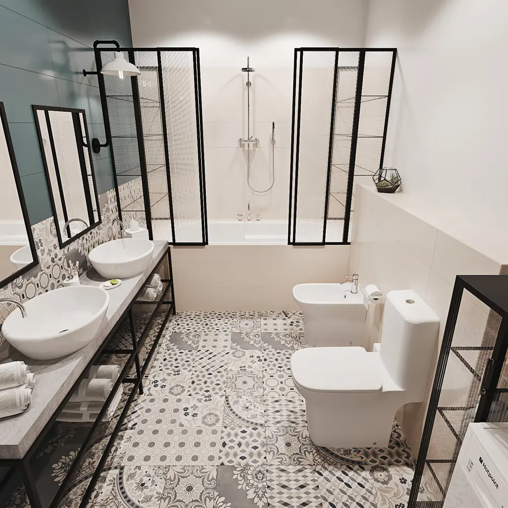 Фото 6 Биде напольное Lavinia Boho Bristol 33050040 с отверстием под смеситель, фарфор, цвет белый глянец Фото 6 Биде напольное Lavinia Boho Bristol 33050040 с отверстием под смеситель, фарфор, цвет белый глянец