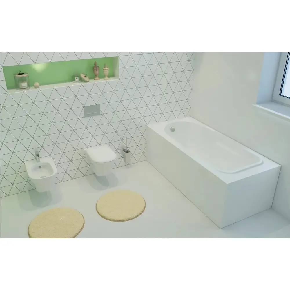 Фото 5 Биде подвесное Lavinia Boho Bristol 33050050 с отверстием под смеситель, фарфор, цвет белый глянец Фото 5 Биде подвесное Lavinia Boho Bristol 33050050 с отверстием под смеситель, фарфор, цвет белый глянец
