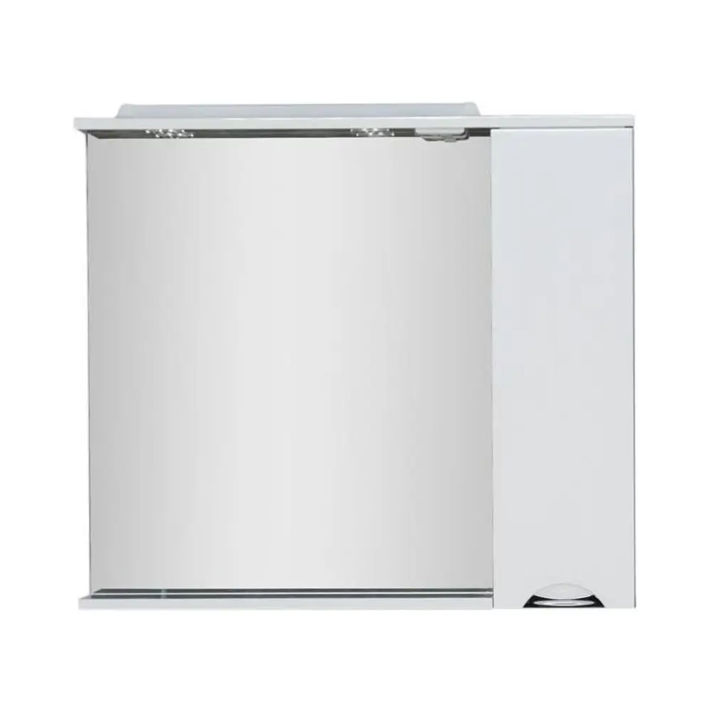 Фото 2 Шкаф зеркальный подвесной Aquanet 00173996 98.6x87см цвет венге