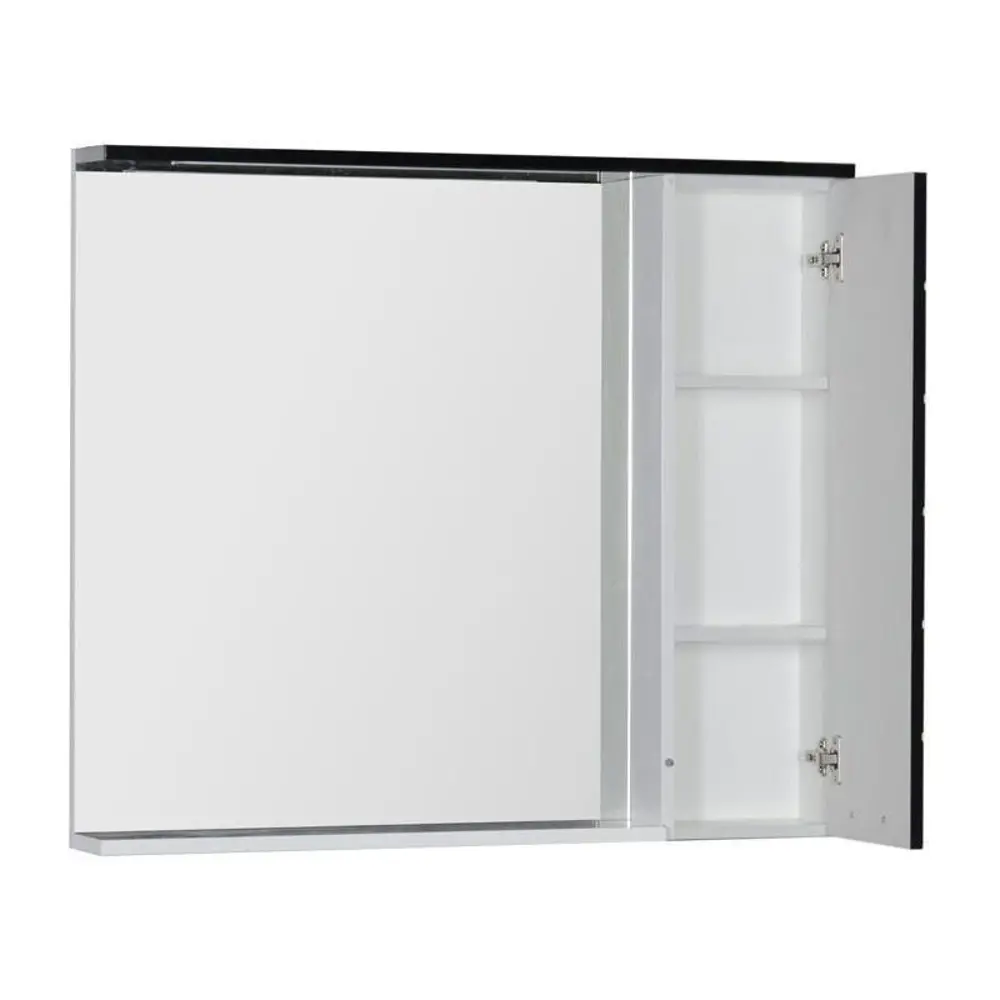 Фото 2 Шкаф зеркальный подвесной Aquanet 00171923 98.6x87см цвет белый Фото 2 Шкаф зеркальный подвесной Aquanet 00171923 98.6x87см цвет белый