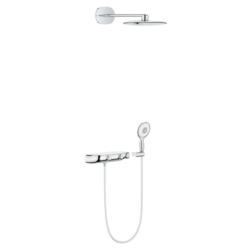 Фото Душевая система Grohe 26446000 1 режим цвет хром Фото Душевая система Grohe 26446000 1 режим цвет хром
