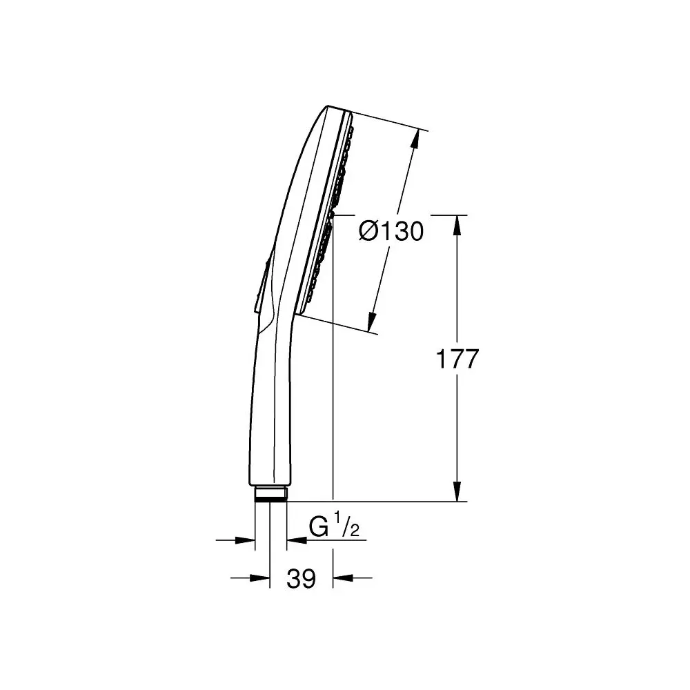 Фото 2 Душевая лейка Grohe 26574GN0 3 режим цвет золото Фото 2 Душевая лейка Grohe 26574GN0 3 режим цвет золото