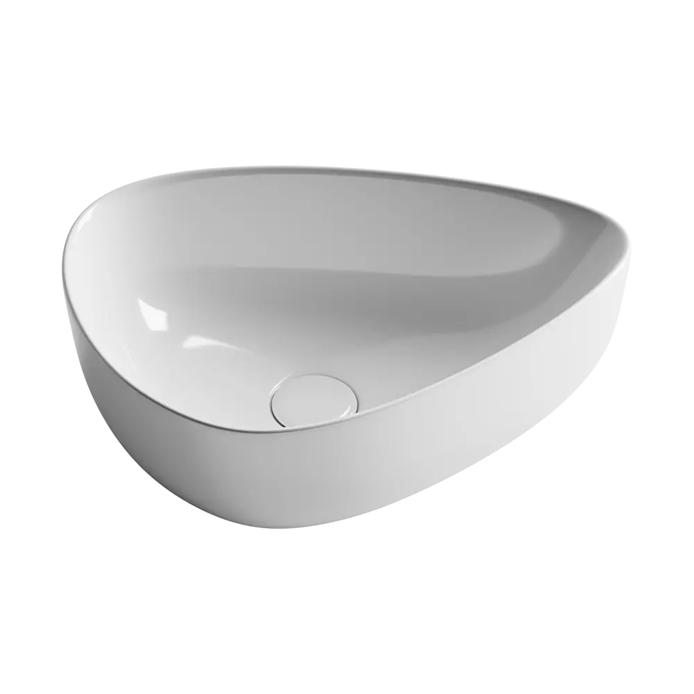 Фото Раковина накладная Ceramicanova element CN5026 45см цвет белый Фото Раковина накладная Ceramicanova element CN5026 45см цвет белый