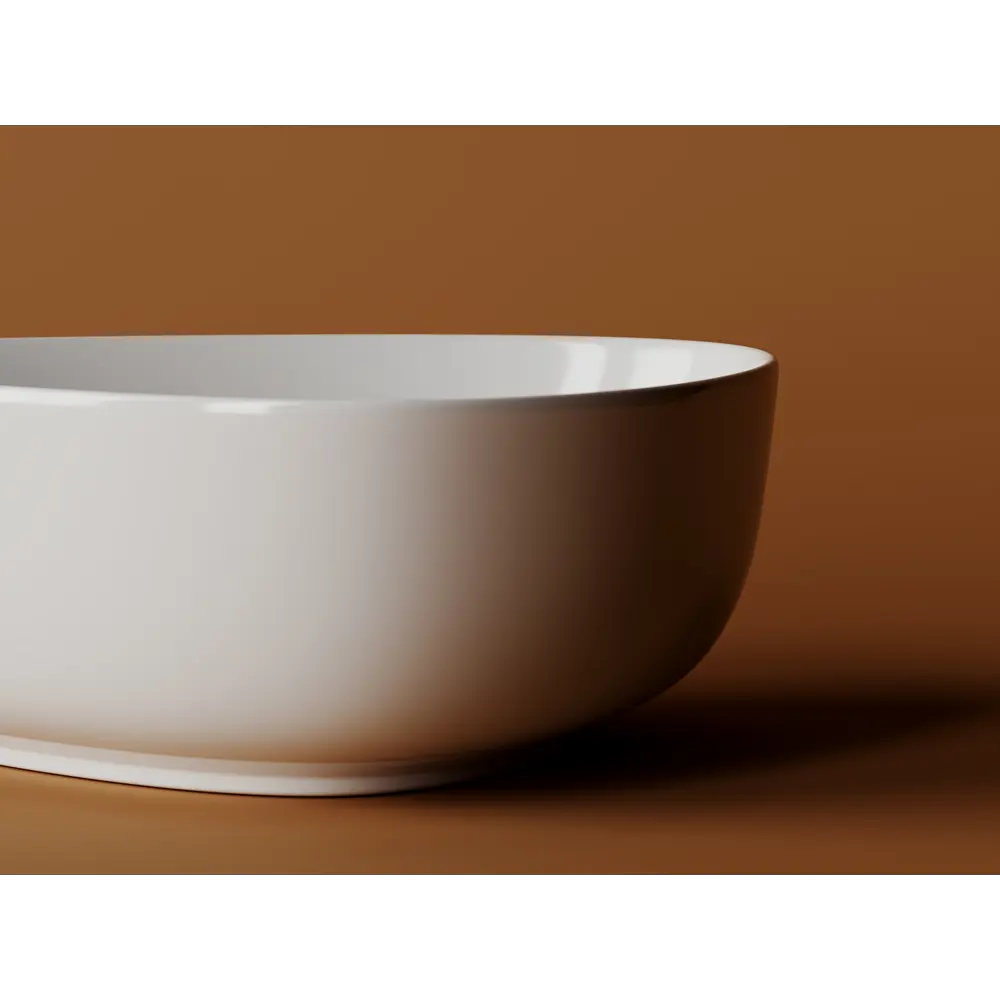 Фото 5 Раковина накладная Ceramicanova element CN5026 45см цвет белый Фото 5 Раковина накладная Ceramicanova element CN5026 45см цвет белый