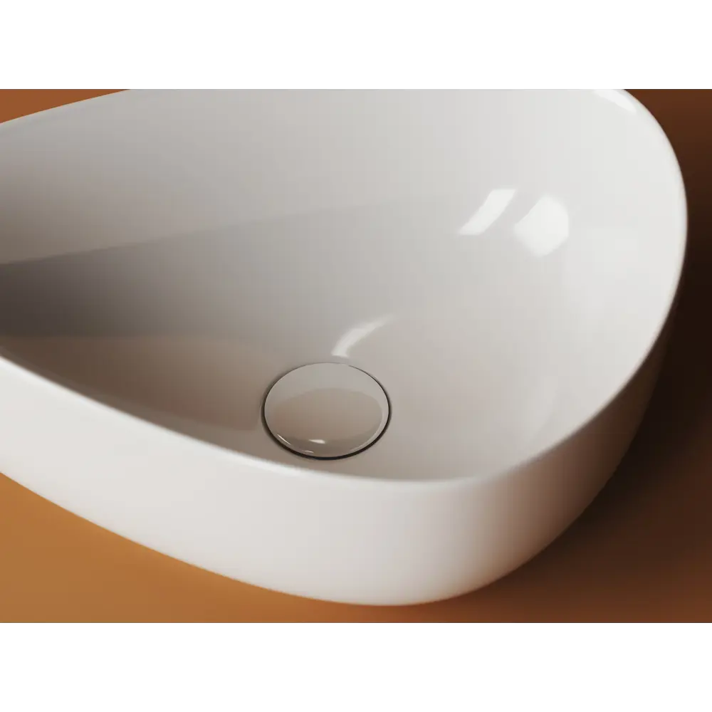 Фото 4 Раковина накладная Ceramicanova element CN5026 45см цвет белый Фото 4 Раковина накладная Ceramicanova element CN5026 45см цвет белый
