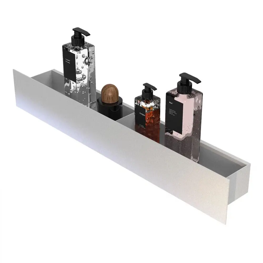 Фото Полка для ванной Flow Skyline Mono Fl-sky-m60-б 66x15см цвет белый матовый Фото Полка для ванной Flow Skyline Mono Fl-sky-m60-б 66x15см цвет белый матовый