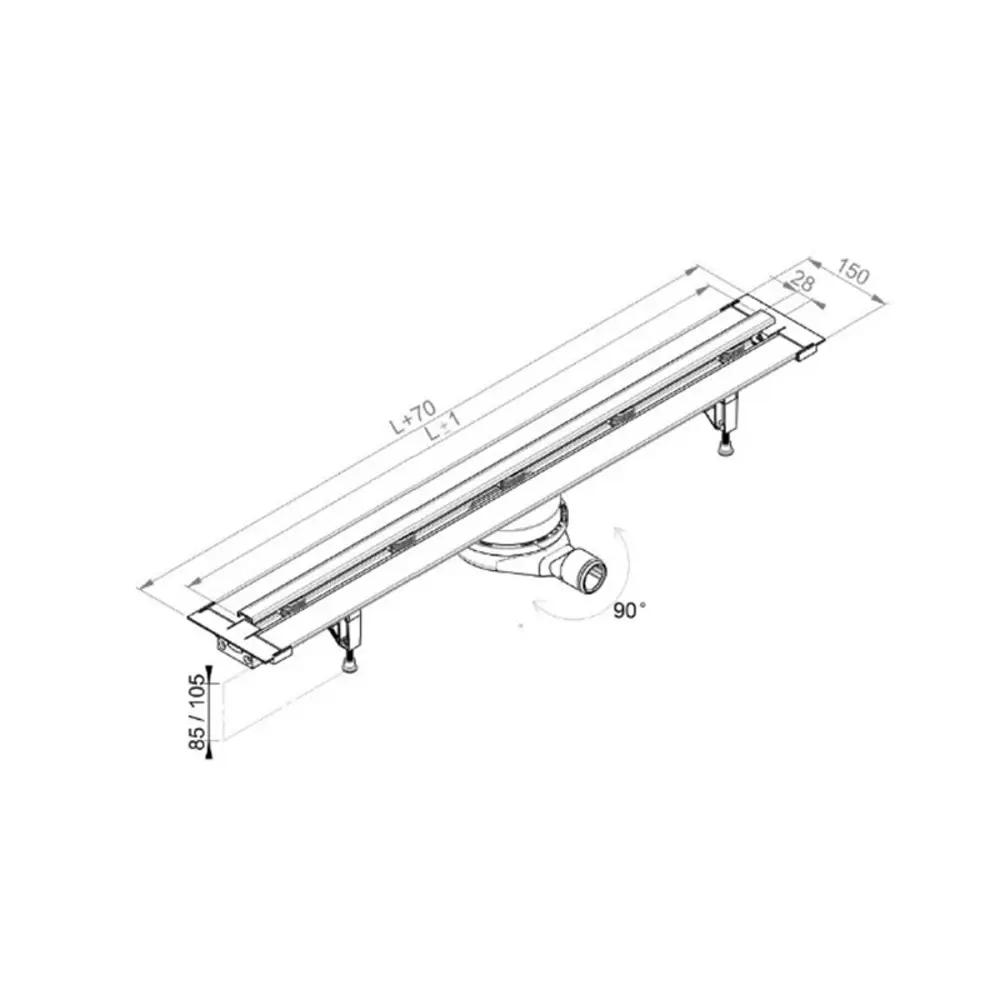 Фото 9 Душевой уголок Ambassador 12011112L-PR1 пятиугольник 100x100см хромированный профиль эффект стекла прозрачный