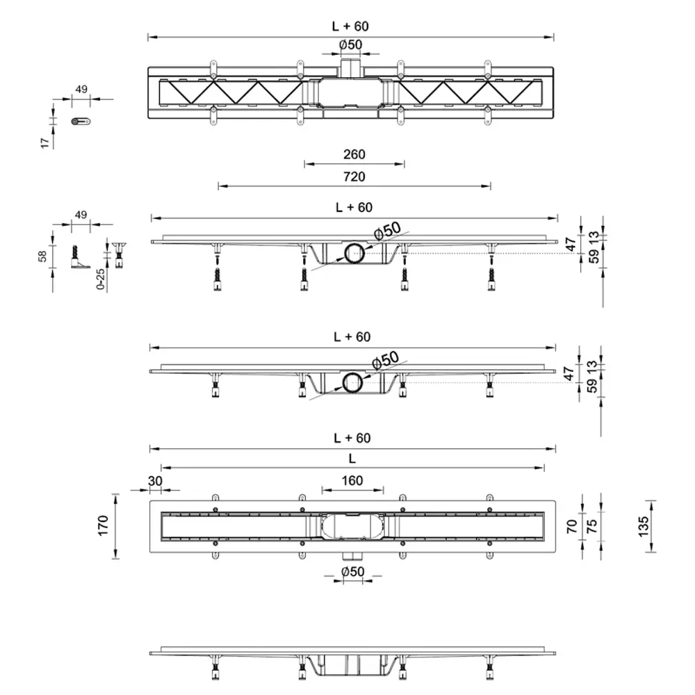 Фото 9 Душевой уголок Ambassador 11011205L-ST3 прямоугольник 80x120см черный профиль эффект стекла прозрачный Фото 9 Душевой уголок Ambassador 11011205L-ST3 прямоугольник 80x120см черный профиль эффект стекла прозрачный