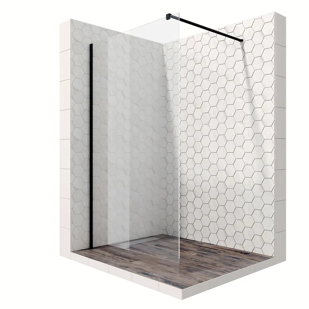 Фото 2 Душевая перегородка Ambassador 15031110-ST5 200см хромированный профиль