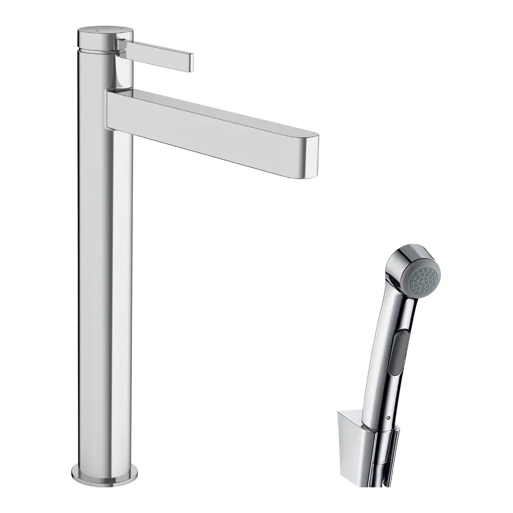 Фото Смеситель для раковины Hansgrohe 76220000 однорычажный цвет хром Фото Смеситель для раковины Hansgrohe 76220000 однорычажный цвет хром