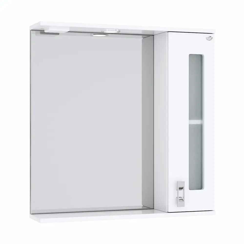 Фото Шкаф для ванной комнаты Onika 206706 с подсветкой 71.2x67см Фото Шкаф для ванной комнаты Onika 206706 с подсветкой 71.2x67см