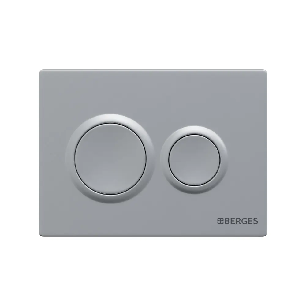 Фото Панель смыва Berges 040062 цвет серый