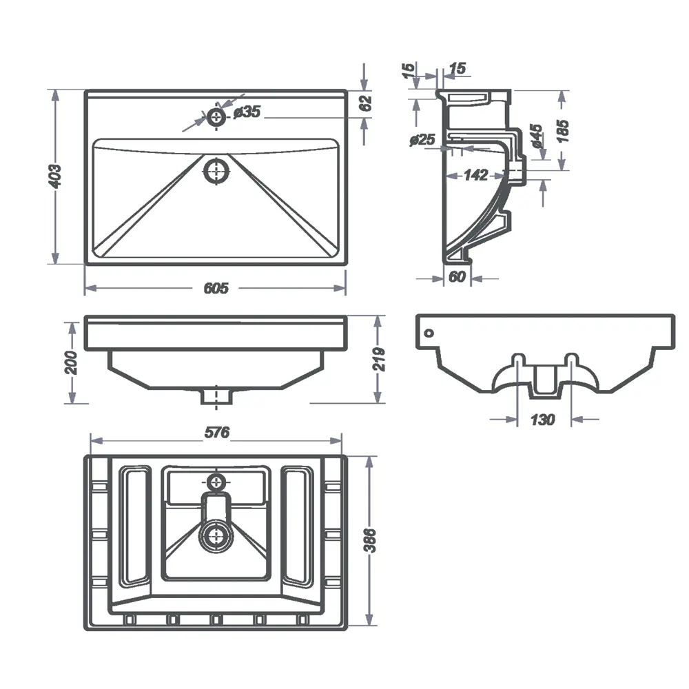 Фото 10 Тумба под раковину подвесная Sanstar 378.1-1.4.1.КФЕС 60.5см цвет белый, с раковиной Фото 10 Тумба под раковину подвесная Sanstar 378.1-1.4.1.КФЕС 60.5см цвет белый, с раковиной
