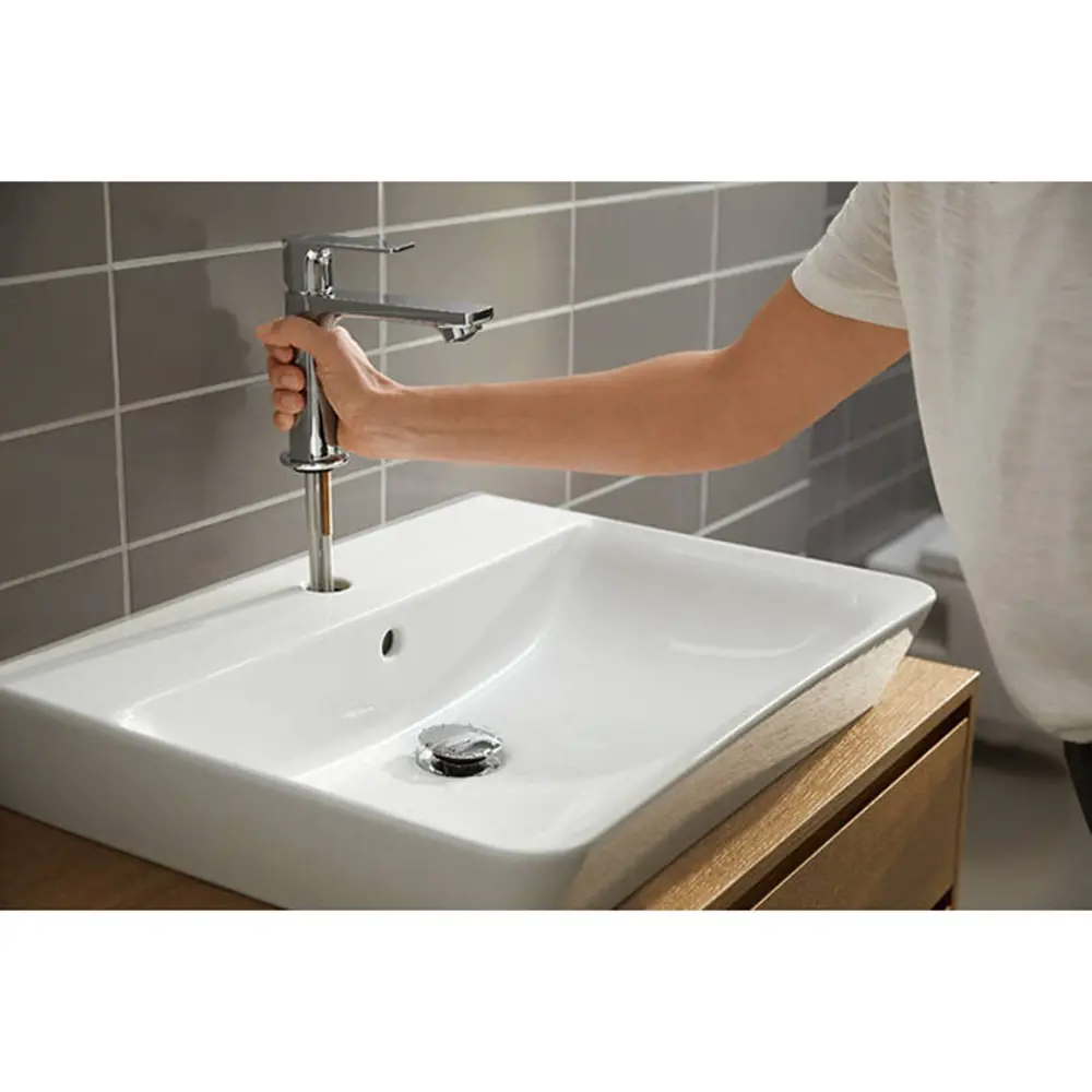 Фото 6 Смеситель для раковины Hansgrohe 72560000 однорычажный цвет хром Фото 6 Смеситель для раковины Hansgrohe 72560000 однорычажный цвет хром