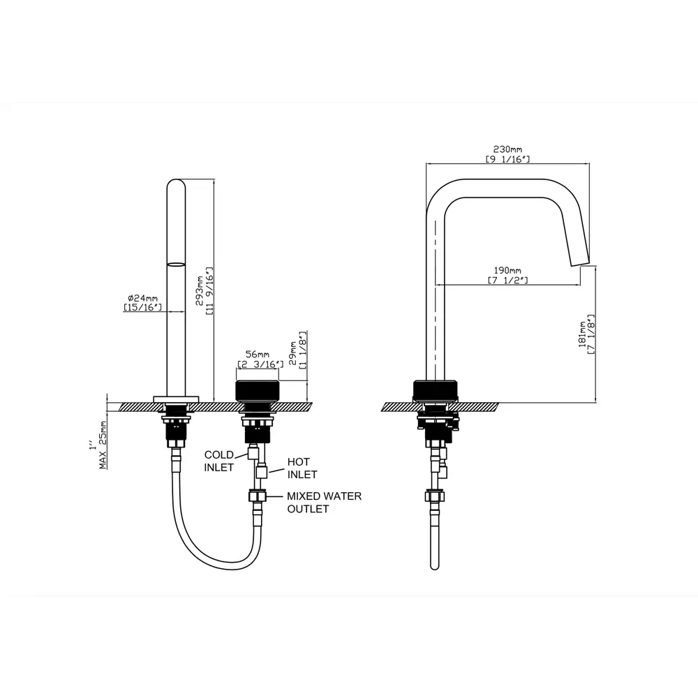 Фото 7 Смеситель для раковины Ptc Marseille B623-29-31-2 цвет серый Фото 7 Смеситель для раковины Ptc Marseille B623-29-31-2 цвет серый
