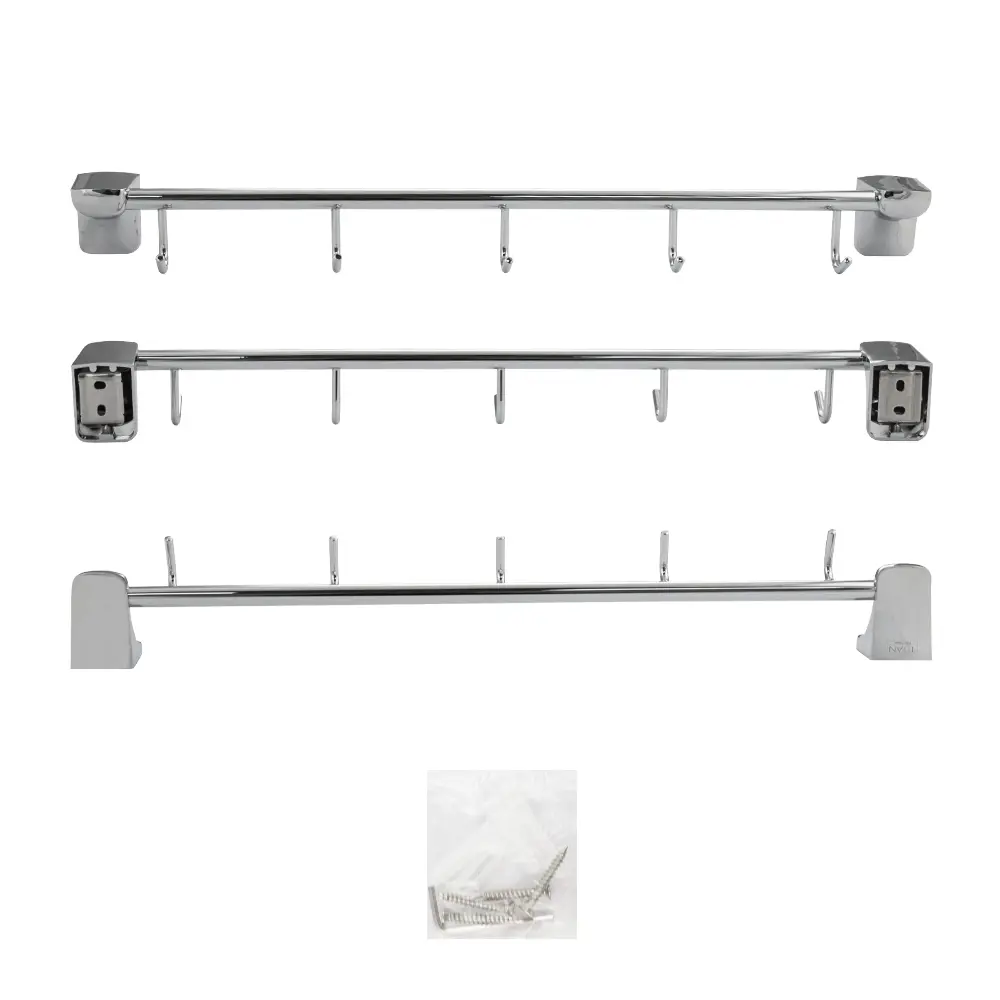 Фото Крючок для ванной Titan Сан-АВК-77206 цвет хром