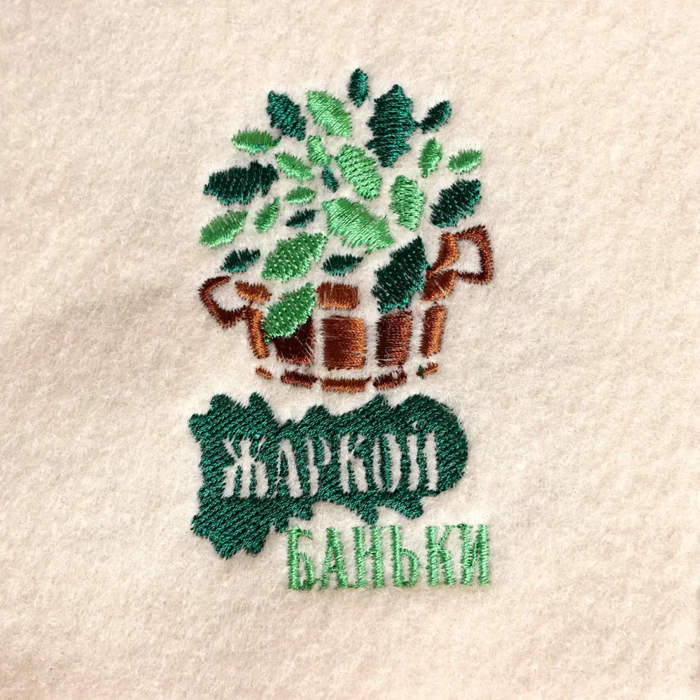 Фото 2 Рукавица для бани с вышивкой Жаркой баньки 9314270 Фото 2 Рукавица для бани с вышивкой Жаркой баньки 9314270