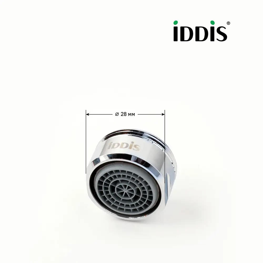 Фото Аэратор для смесителя в комплекте с гайкой Iddis 996S28B1SM M28 силикон наружная резьба Фото Аэратор для смесителя в комплекте с гайкой Iddis 996S28B1SM M28 силикон наружная резьба