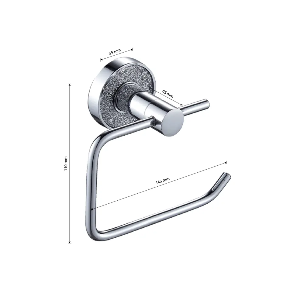 Фото 2 Держатель для туалетной бумаги Gfmark Сан-АВК-4803 цвет хром Фото 2 Держатель для туалетной бумаги Gfmark Сан-АВК-4803 цвет хром