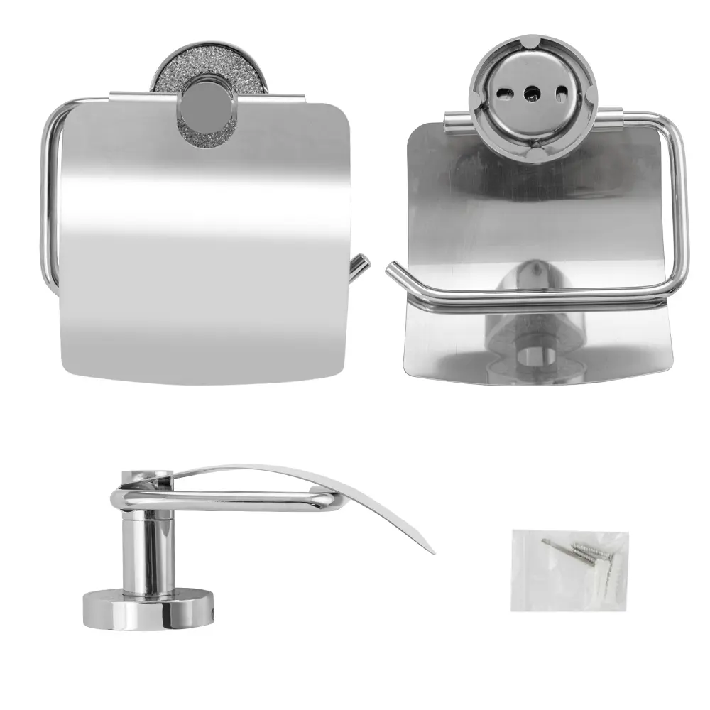 Фото 2 Держатель для туалетной бумаги Gfmark Сан-АВК-4833 цвет хром Фото 2 Держатель для туалетной бумаги Gfmark Сан-АВК-4833 цвет хром